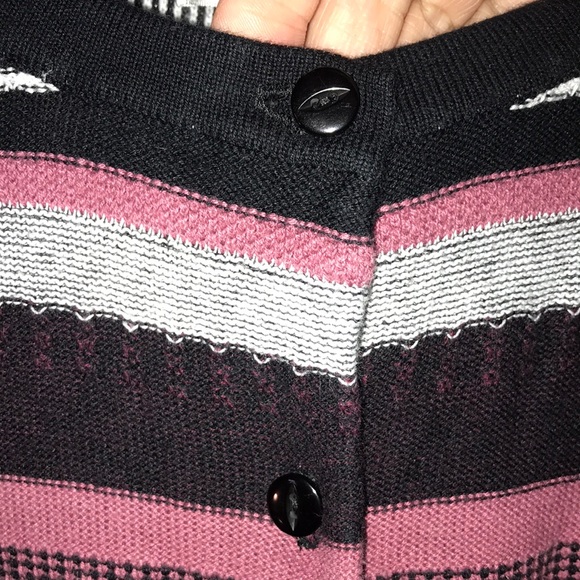 ✅Christopher & Banks Striped Button Down Cardigan - Picture 2 of 6